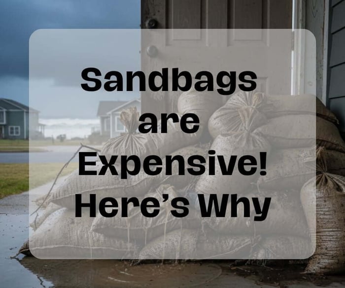 The Cost of Storm Surge. Sandbags are Actually Expensive