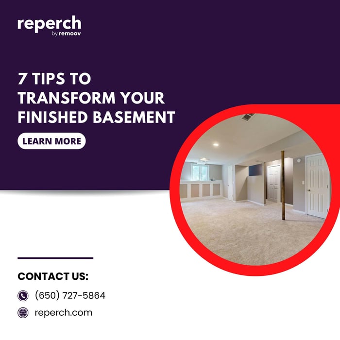 7 Tips to Transform Your Finished Basement