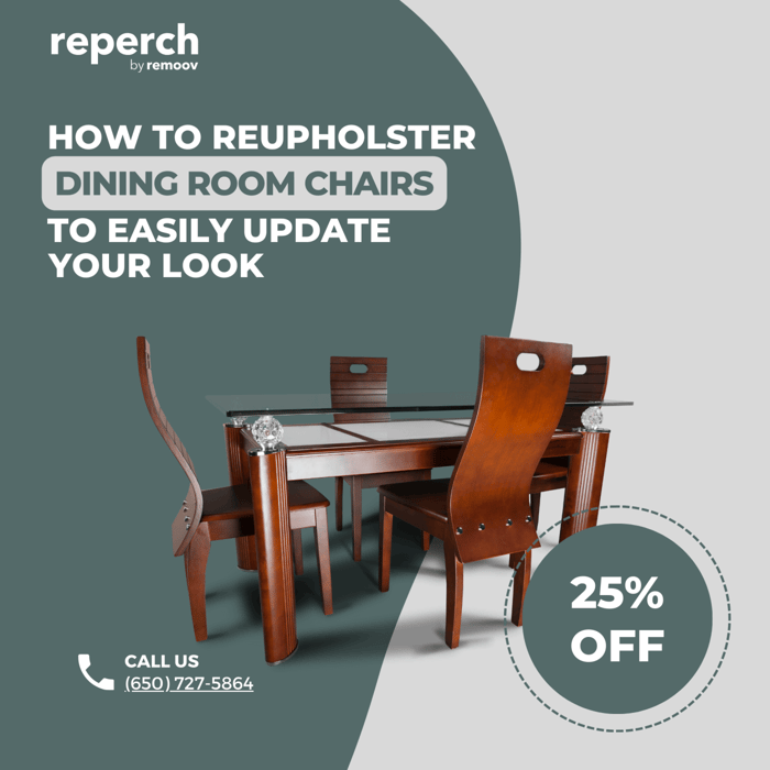 How to Reupholster Dining Room Chairs to Easily Update Your Look
