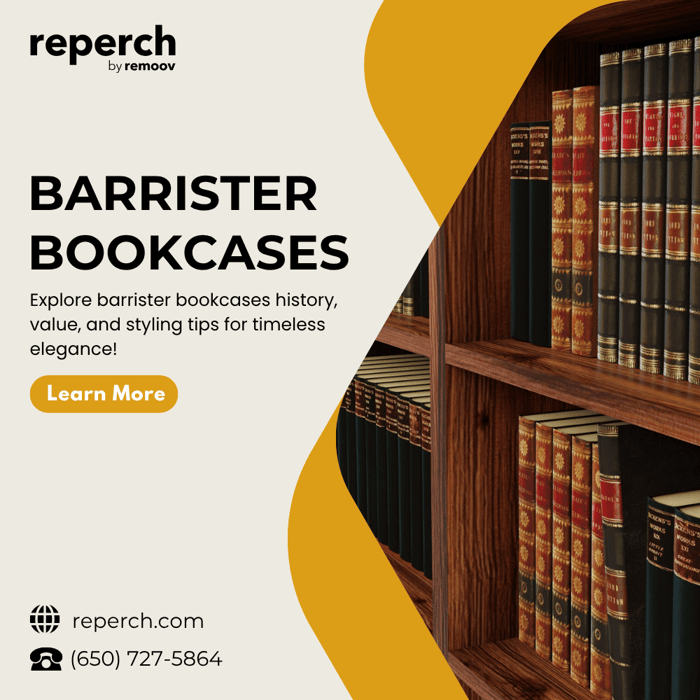 Barrister Bookcases: History, Value, and Styling Tips