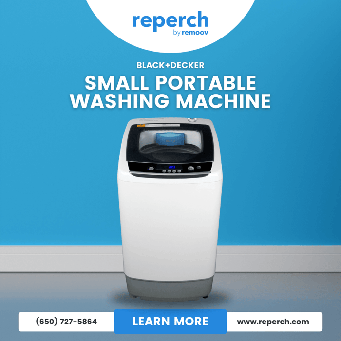 BLACK+DECKER Small Portable Washing Machine: Your Perfect Compact Laundry Solution
