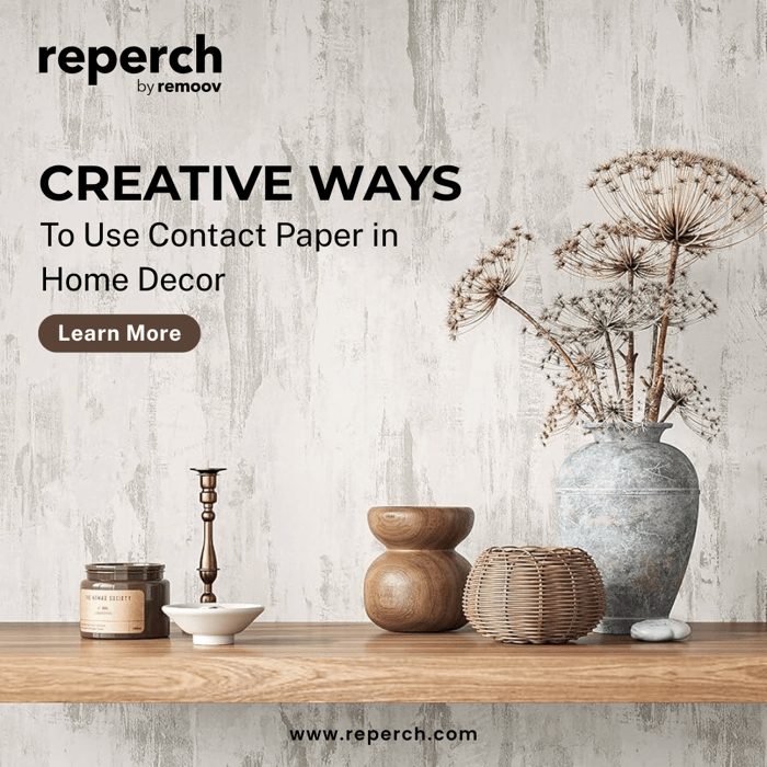 Creative Ways to Use Contact Paper in Home Decor