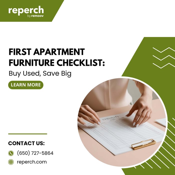 First Apartment Furniture Checklist: Buy Used, Save Big