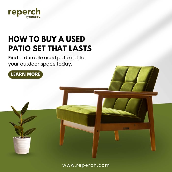 How to Buy a Used Patio Set That Lasts