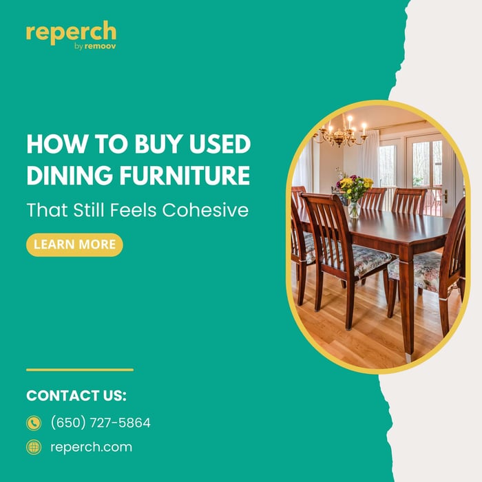 How to Buy Used Dining Furniture That Still Feels Cohesive