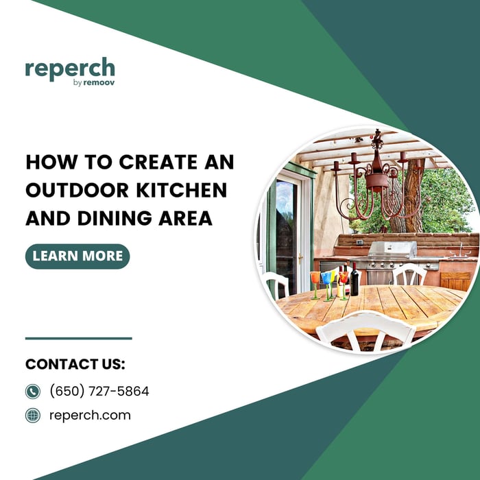 How To Create An Outdoor Kitchen And Dining Area