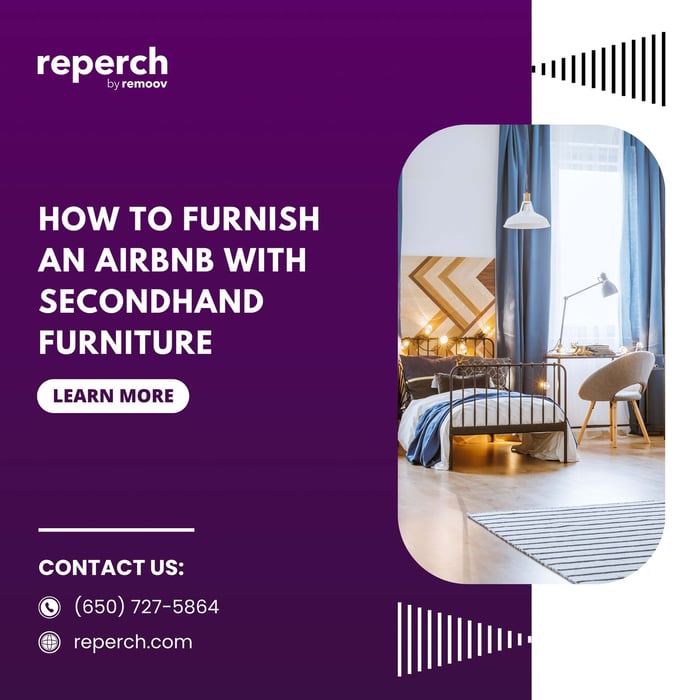 How to Furnish an Airbnb With Secondhand Furniture