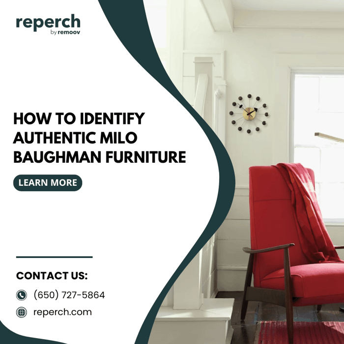 How to identify authentic Milo Baughman Furniture
