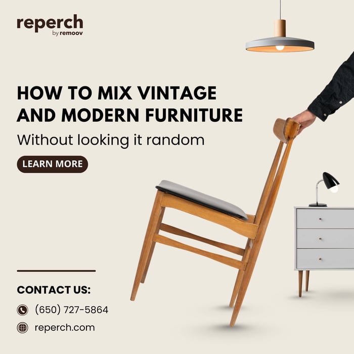 How to Mix Vintage and Modern Furniture Without It Looking Random