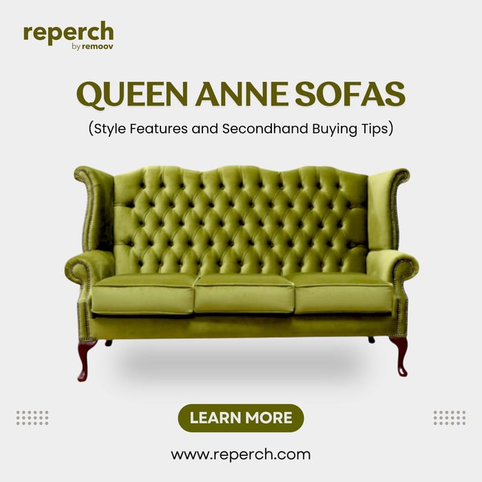 Queen Anne Sofas: Style Features and Secondhand Buying Tips