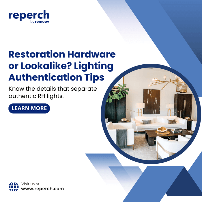 Restoration Hardware or Lookalike? Lighting Authentication Tips