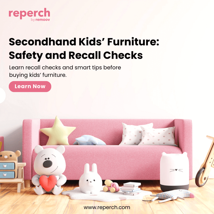 Secondhand Kids’ Furniture: Safety and Recall Checks