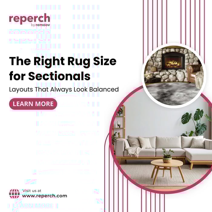 The Right Rug Size for Sectionals: Layouts That Always Look Balanced