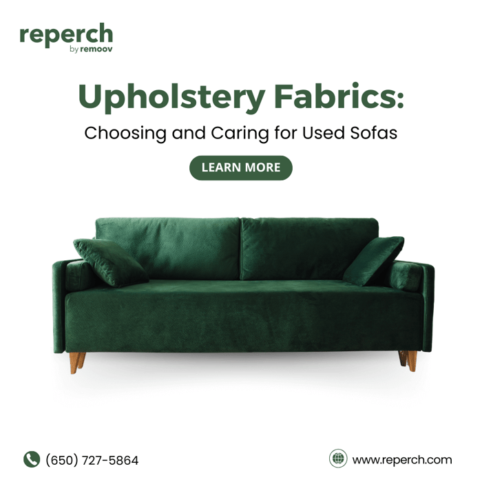 Upholstery Fabrics: Choosing and Caring for Used Sofas