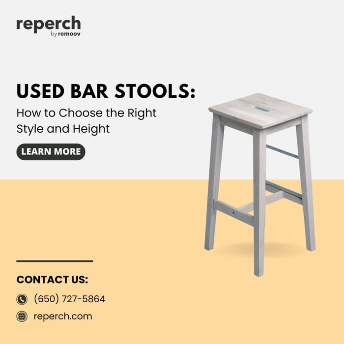 Used Bar Stools: How to Choose the Right Style and Height