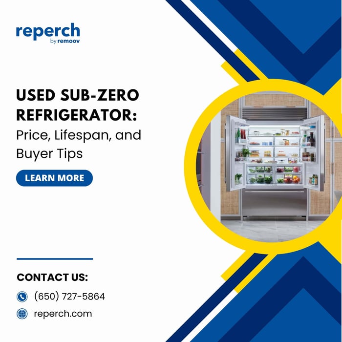 Used Sub-Zero Refrigerator: Price, Lifespan, and Buyer Tips