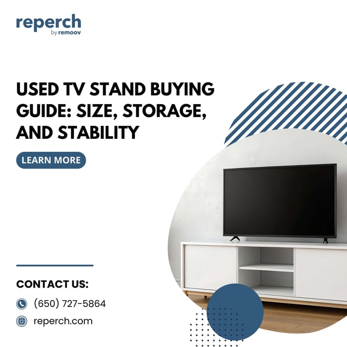 Used TV Stand Buying Guide: Size, Storage, and Stability