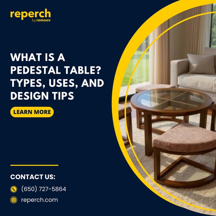 What Is a Pedestal Table? Types, Uses, and Design Tips