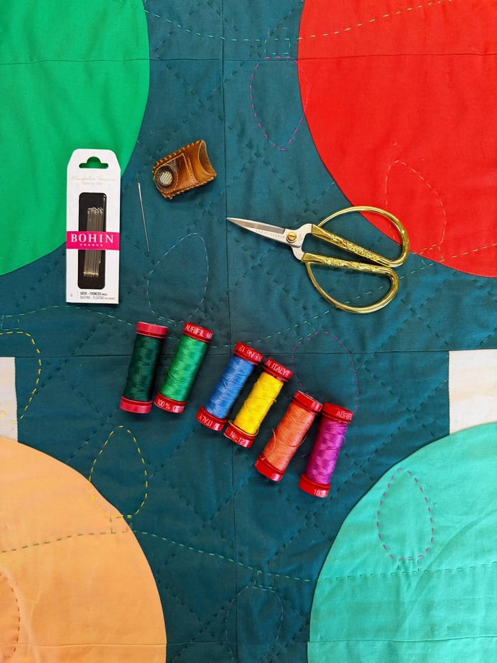 Decorative Hand Quilting; or, Why Not Make Your Life Harder?