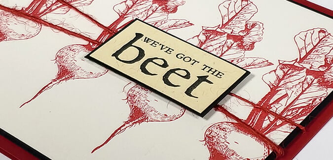 Farmstand Stamps - Simple ideas that can't be beet!