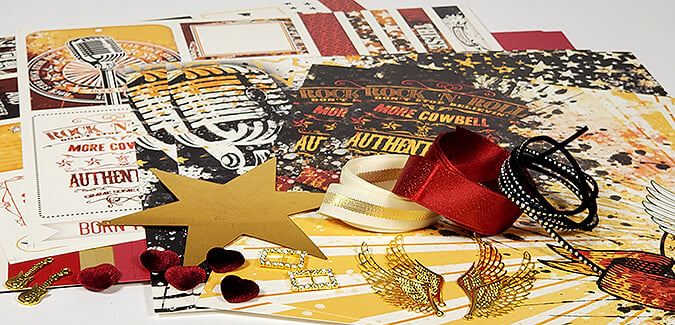 Rock Star Page Kit - More cowbell, please!