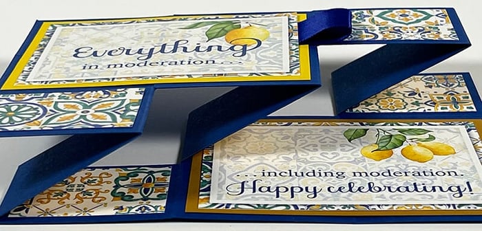 VOLUME Craft Along - Staircase Card Workshop