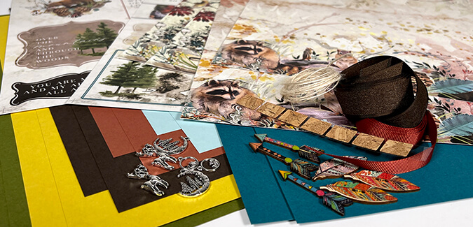 Woodland Page Kit - Our newest release is tree-mendous!