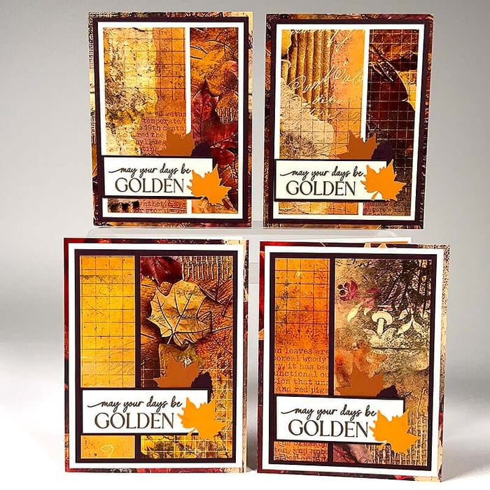 Double Block Card Formula—Make quick and easy greetings.