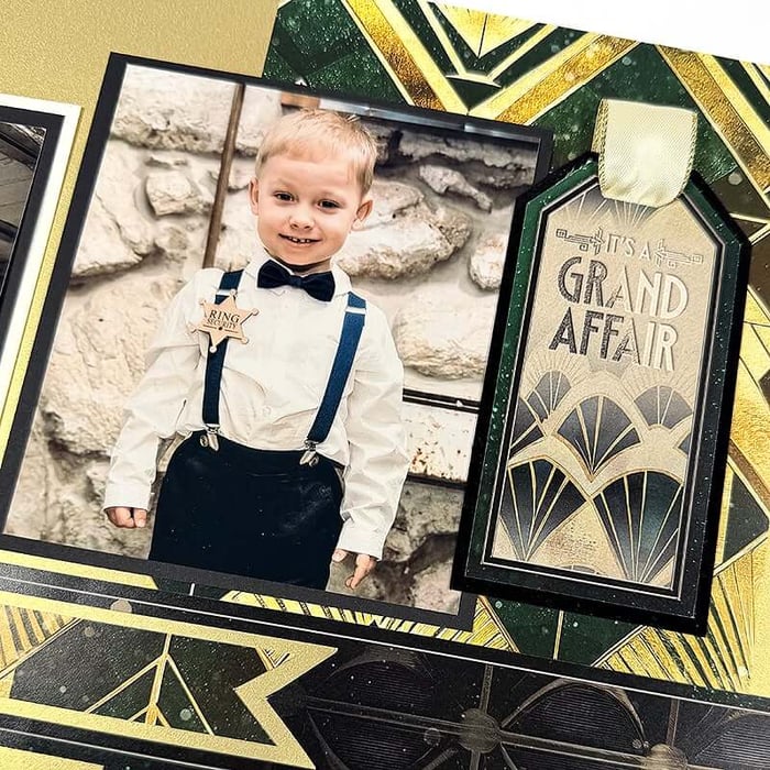 Black Tie Layouts—Dress up your favorite memories.