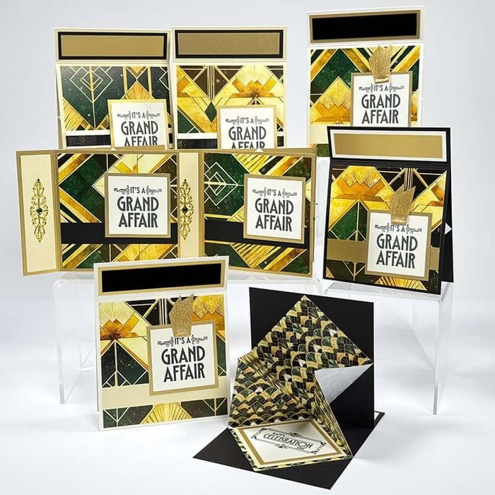 Make eight Square Base Pop-up Cards with our new formula.