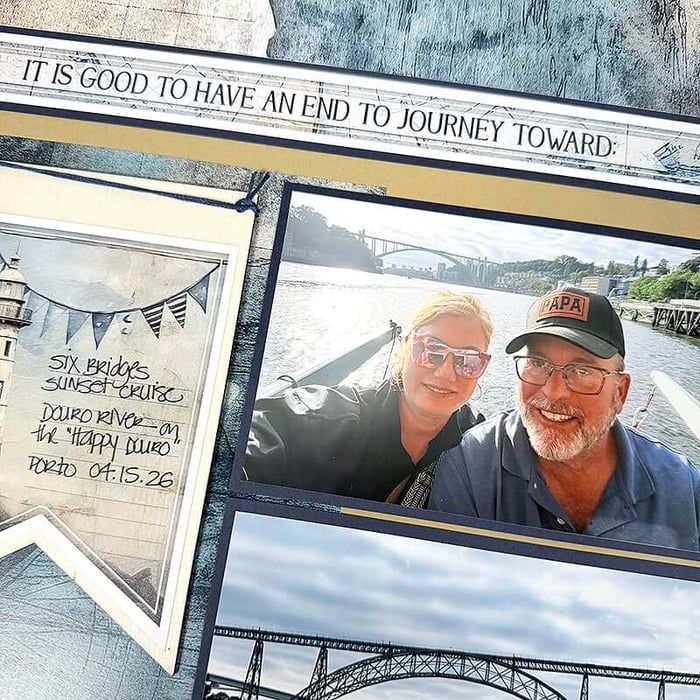 Nantucket Layouts—Scrap your nautical memories.