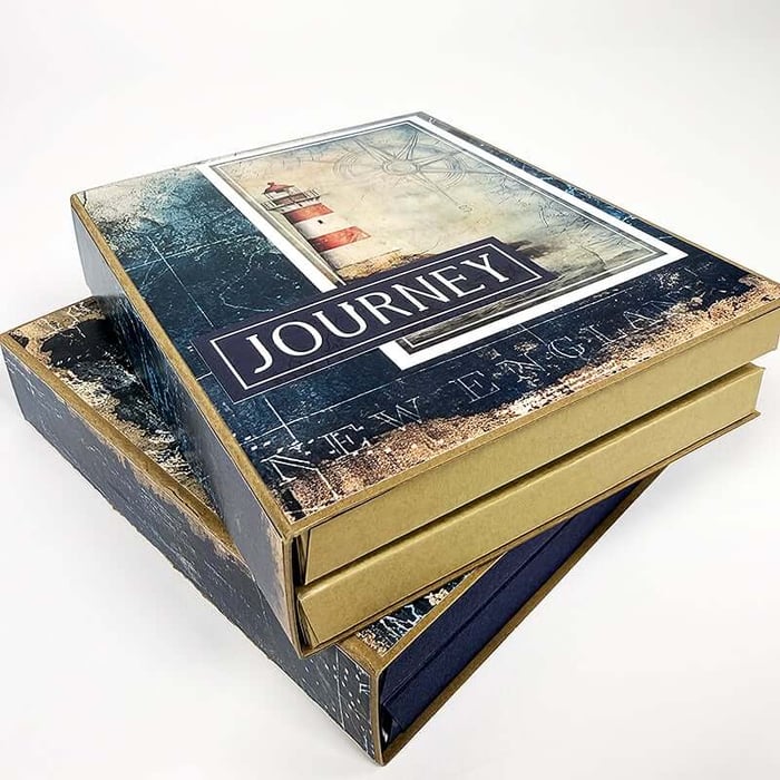Transform the Nantucket Card Kit into two great gifts.