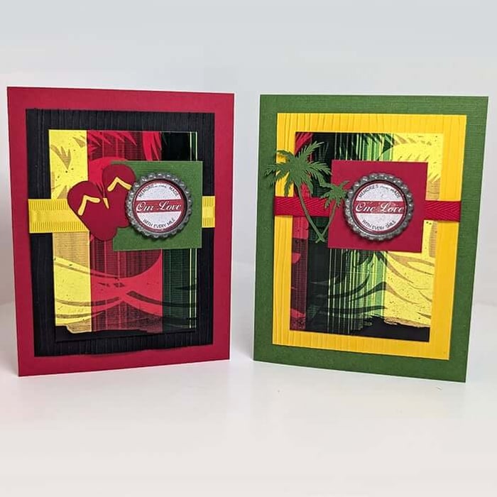 Transform the One Love Page kit into twelve cards.