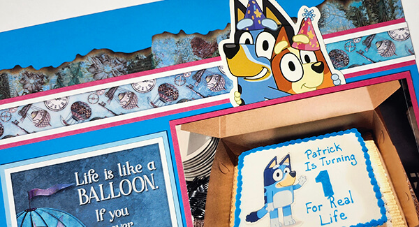 Create eight layouts with the Take Flight Page Kit.