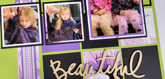 Petals Bonus Formula - Plot out beautiful scrapbook pages.