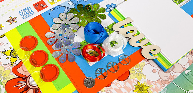 Flower Power Spoiler - Good vibes for your paper crafts.