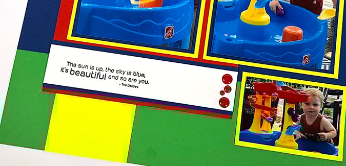 July Bonus Formula - The key to filling your scrapbooks.