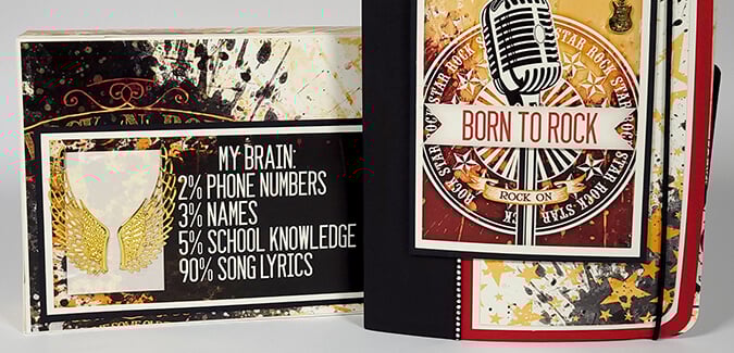 Make a Flexi Planner fit for a rock star.