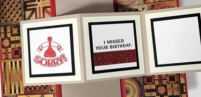 Double Z-fold Cards - Double your card stash fast!