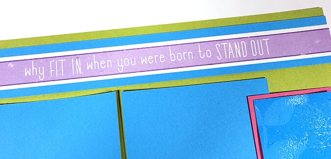 Make an Easy Eight Album for your favorite Li'l Sprout.