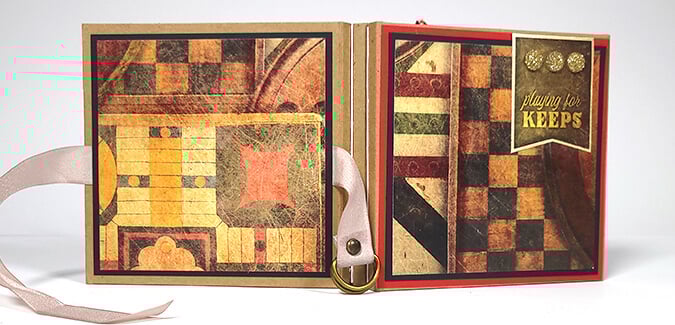 Make two Fun and Games Triple Folio Books