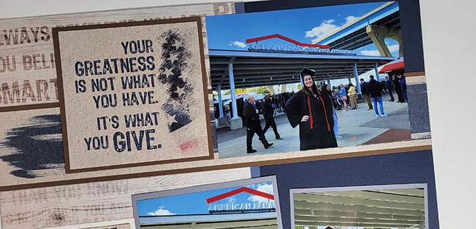 Heroes Layouts - Honor fearless family and friends.