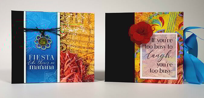 Petite Book Duo - Make a pair of Mariachi mini books!