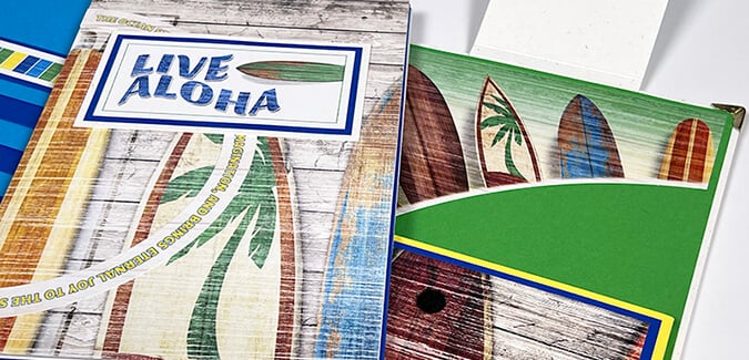 Surf Shop Triple Panel Book - A visual tour.