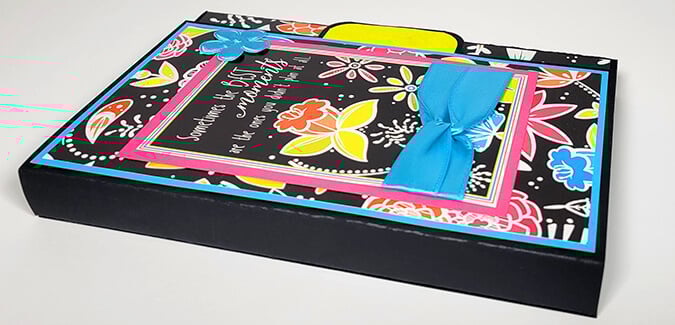 A Whimsy Trifold Album is triple the fun.