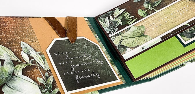 Make a Flourish 5x7 Handmade Album for someone special.