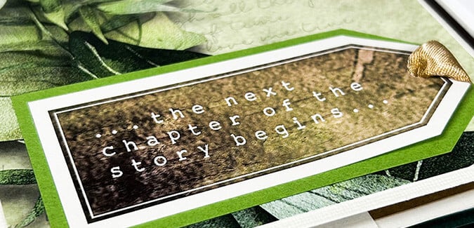 A Cherish Photo Drop Box perfect for wedding memories.