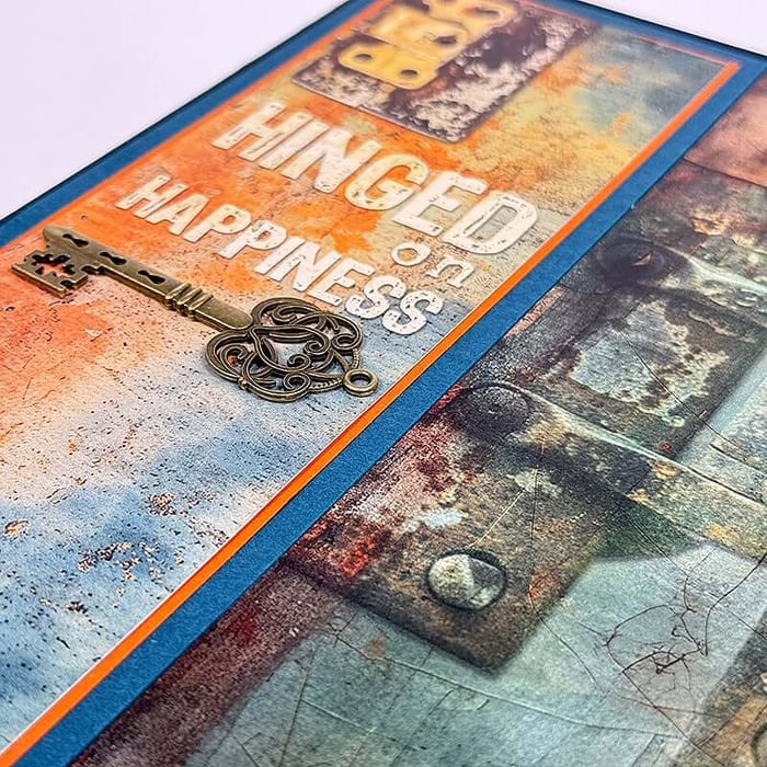 Introducing the 9x9 U-Hinge Book featuring Rustique.
