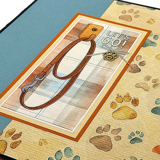 Create a 9x9 U-Hinge Book for your furry friend.