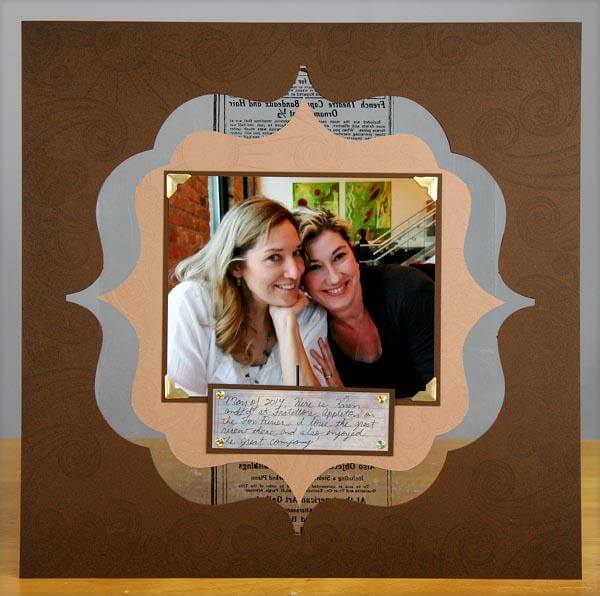 Floating Die Cuts Technique